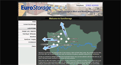 Desktop Screenshot of eurostorage.co.uk